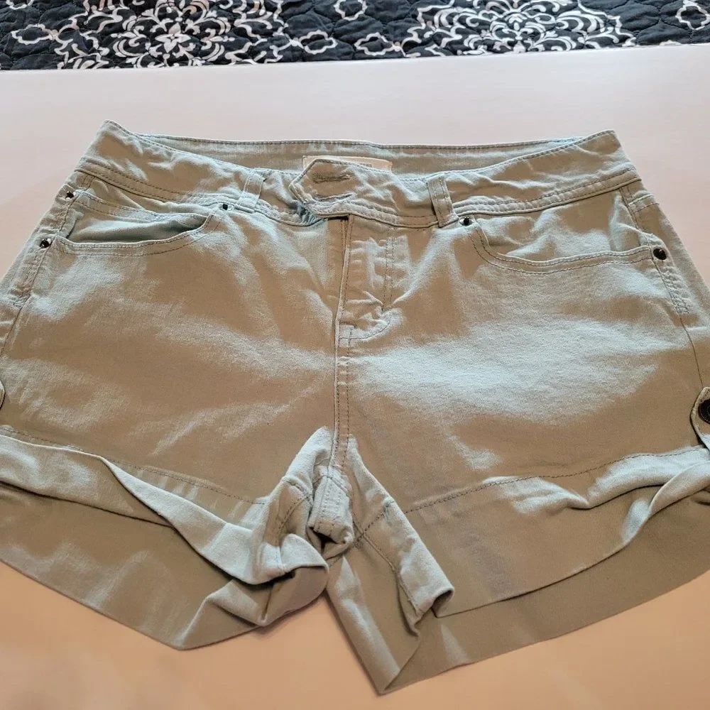 Life in Progress Denim Shorts - Picture 2 of 16
